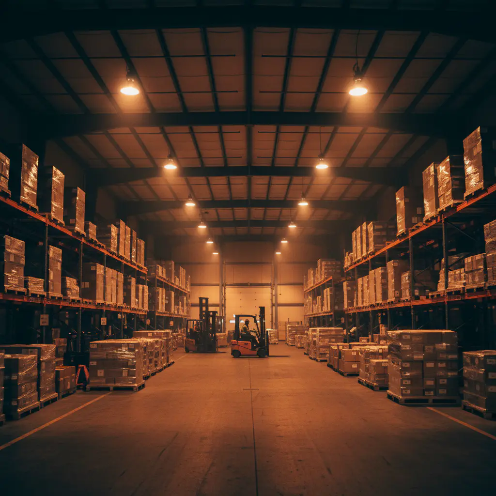 Next day overnight warehouse